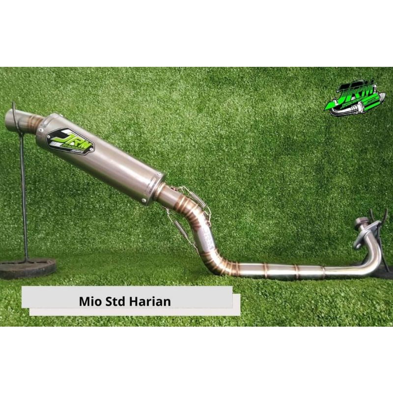 Knalpot JRM Mio knalpot racing JRM full set breket tinggal pasang aja