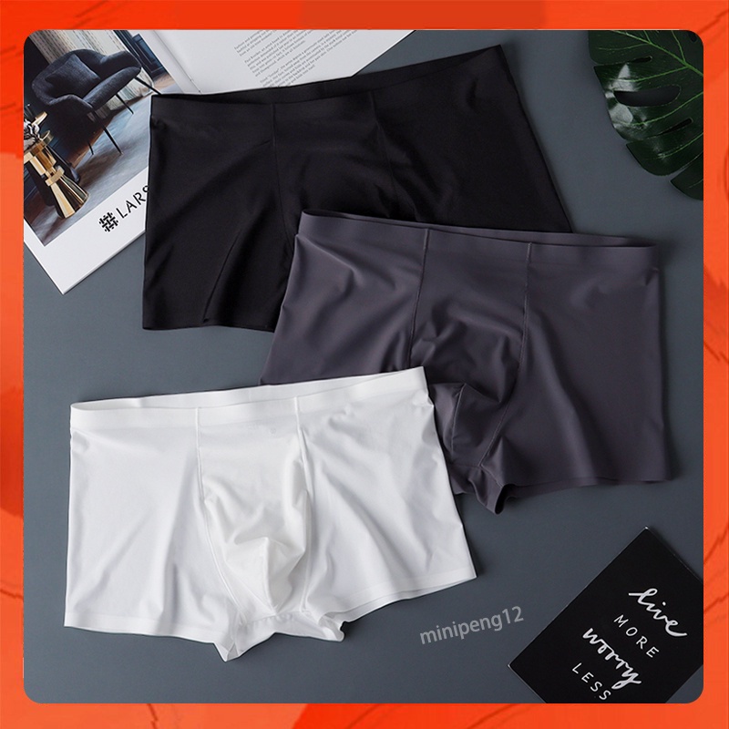 CELANA DALAM PRIA dewasa PREMIUM QUALITY SEAMLESS  cd pria boxer banyak pilihan warna Harga Grosir