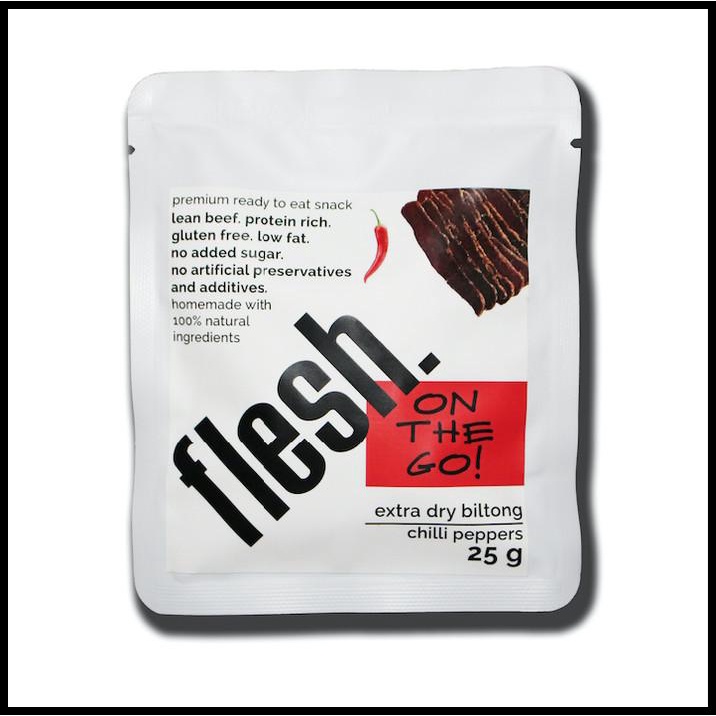 

Flesh | Chilli Peppers Biltong 25 Gr