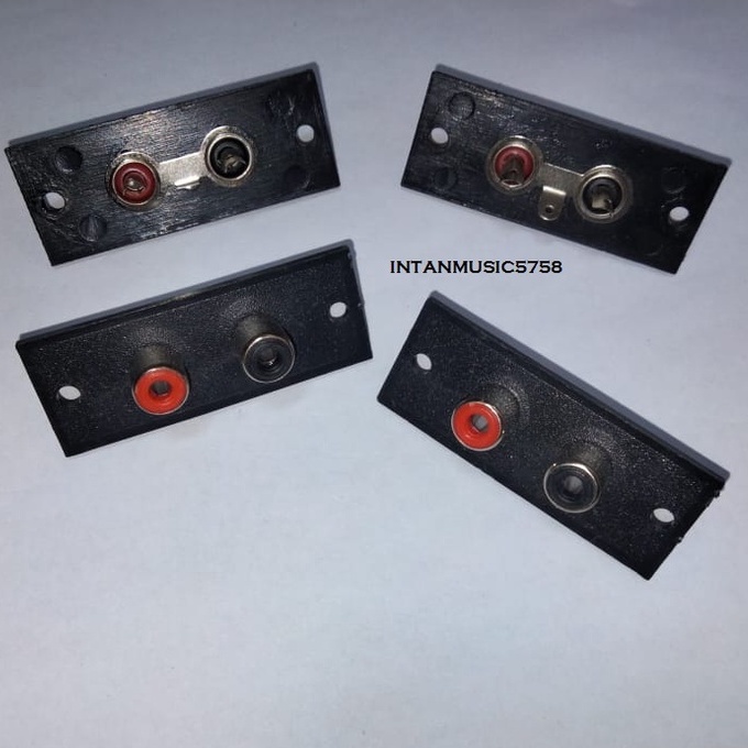 SOKET RCA 2 PIN / JEK INPUT / SIKET INPUT BOX POWER