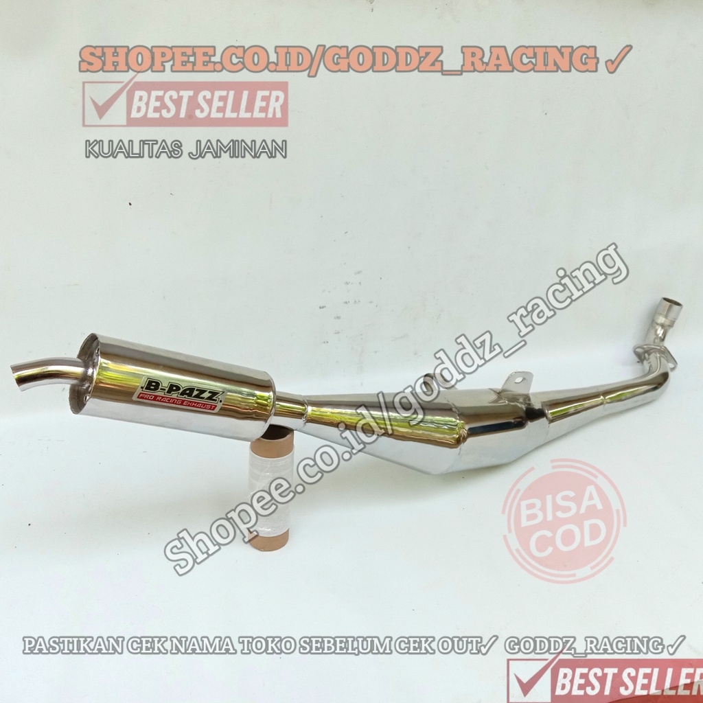 Knalpot Bpazz Yamaha Fiz r Force 1 Yamaha SS Standar Racing Full Chrome