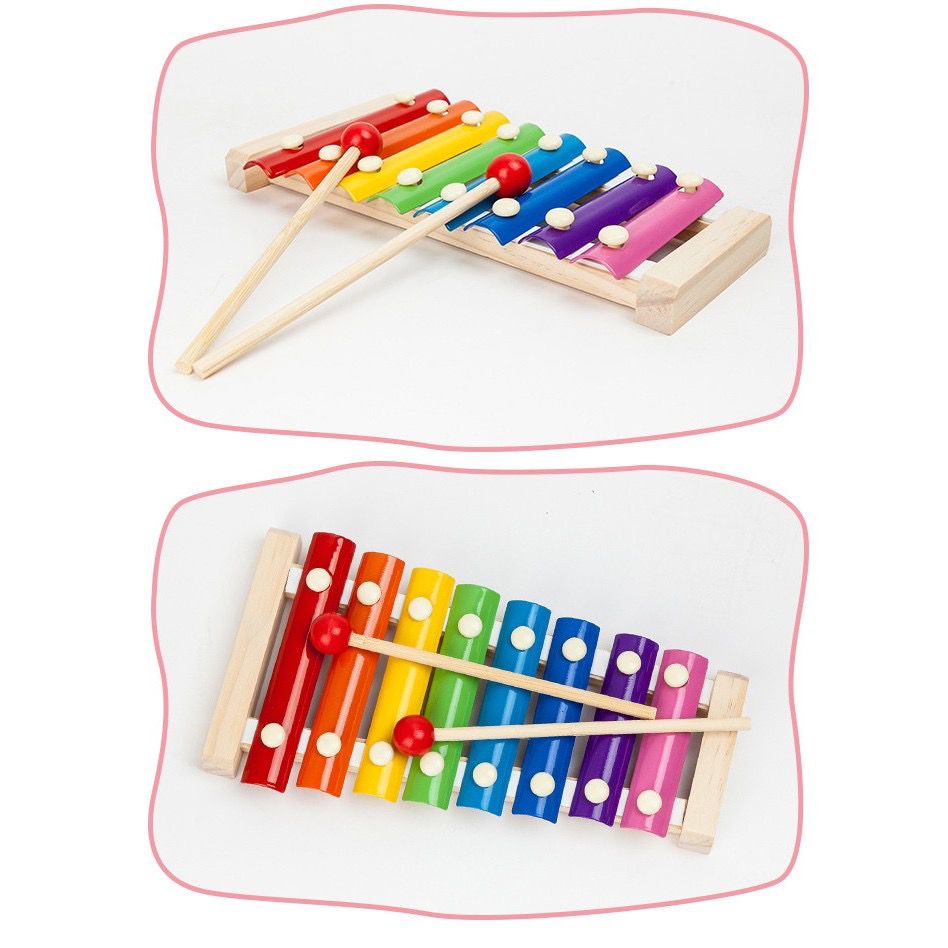 Mainan Edukasi Anak XYLOPHONE TOYS KAYU Maian Alat Musik Kayu Anak