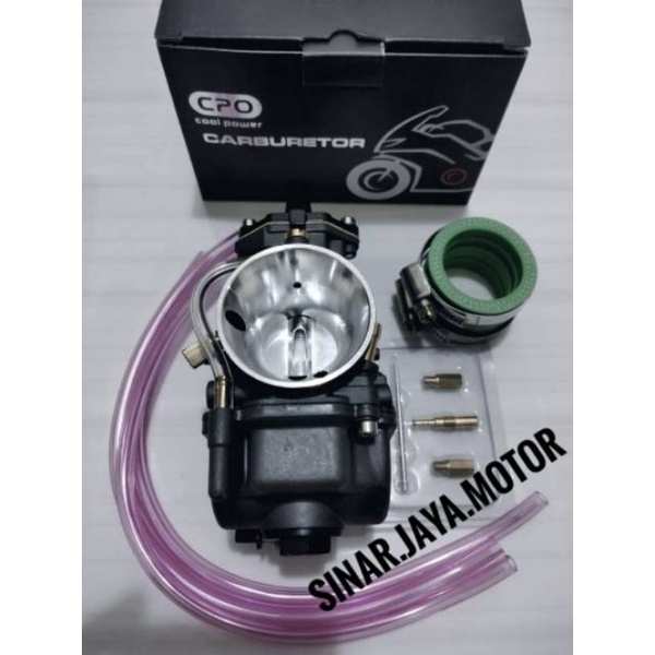 Karburator cpo pwk 28 karbu cpo .pwk 28 cpo.  pwk28 ngo original .pe28 keihin-Cpo 28 hitam