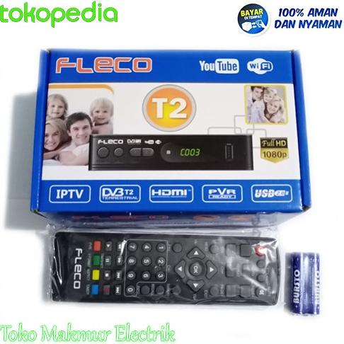 Set Top Box Fleco T2 - Tv Box Receiver Satelite - Tv Receiver Box T2 Promo