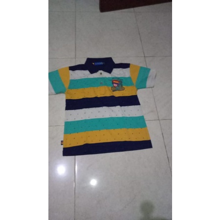 kaos kerah anak cowok PL(second) 5-7th