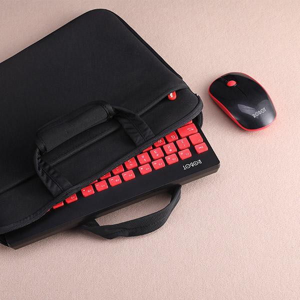 Keyboard Mouse Mini Wireless ROBOT KM3000