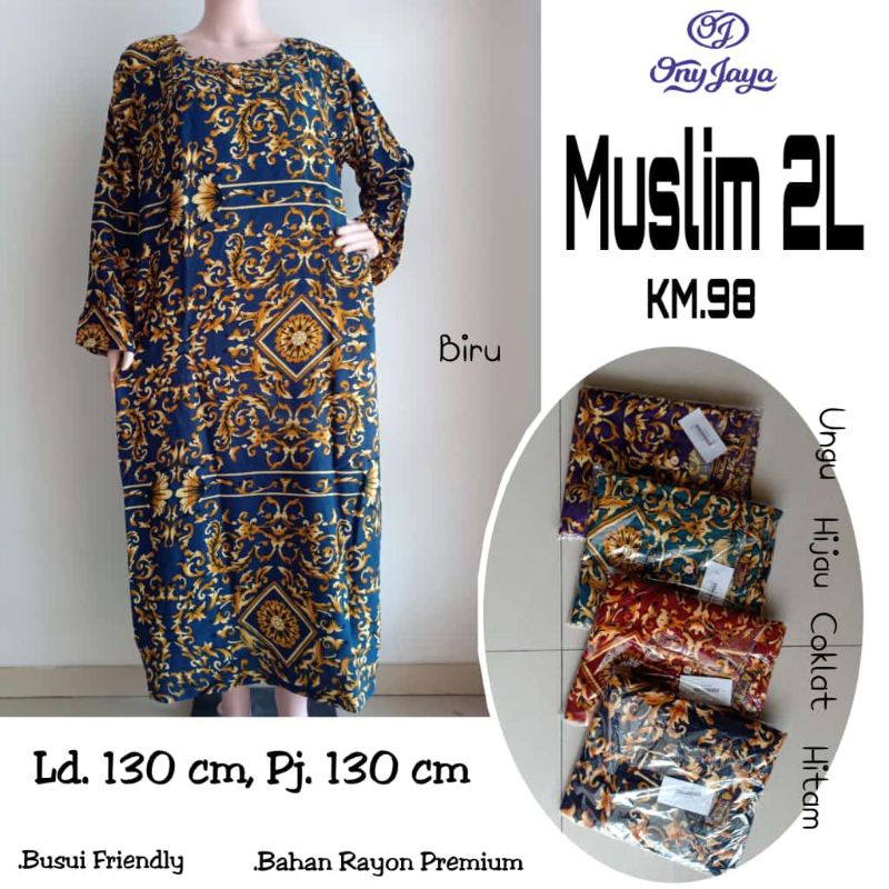 Daster Muslim Super Jumbo Ld 130