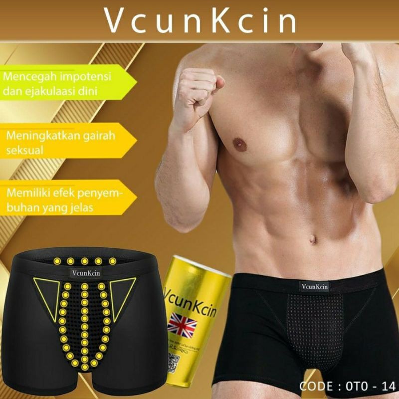 CELANA DALAM VCUN KCIN BOXER KESEHATAN PRIA ION MAGNETIK VCUNKCIN