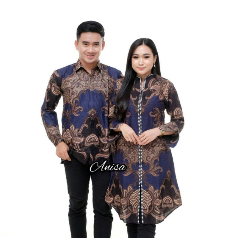 COUPLE BATIK...!!! KEMEJA &amp; TUNIK BATIK REGULER BATIK PREMIUM TERBARU