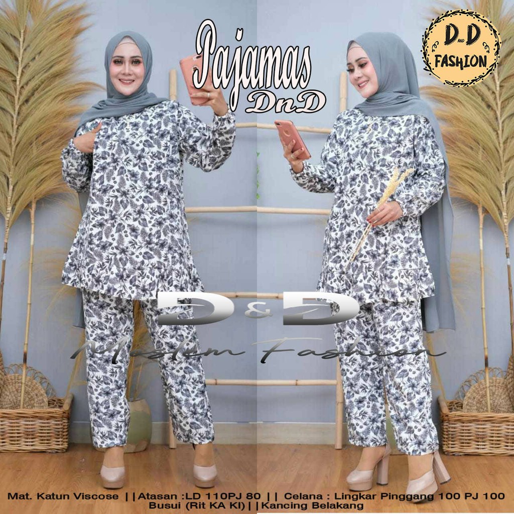 SETELAN RAYON MOTIF / ONE SET PAJAMAS BUSUI