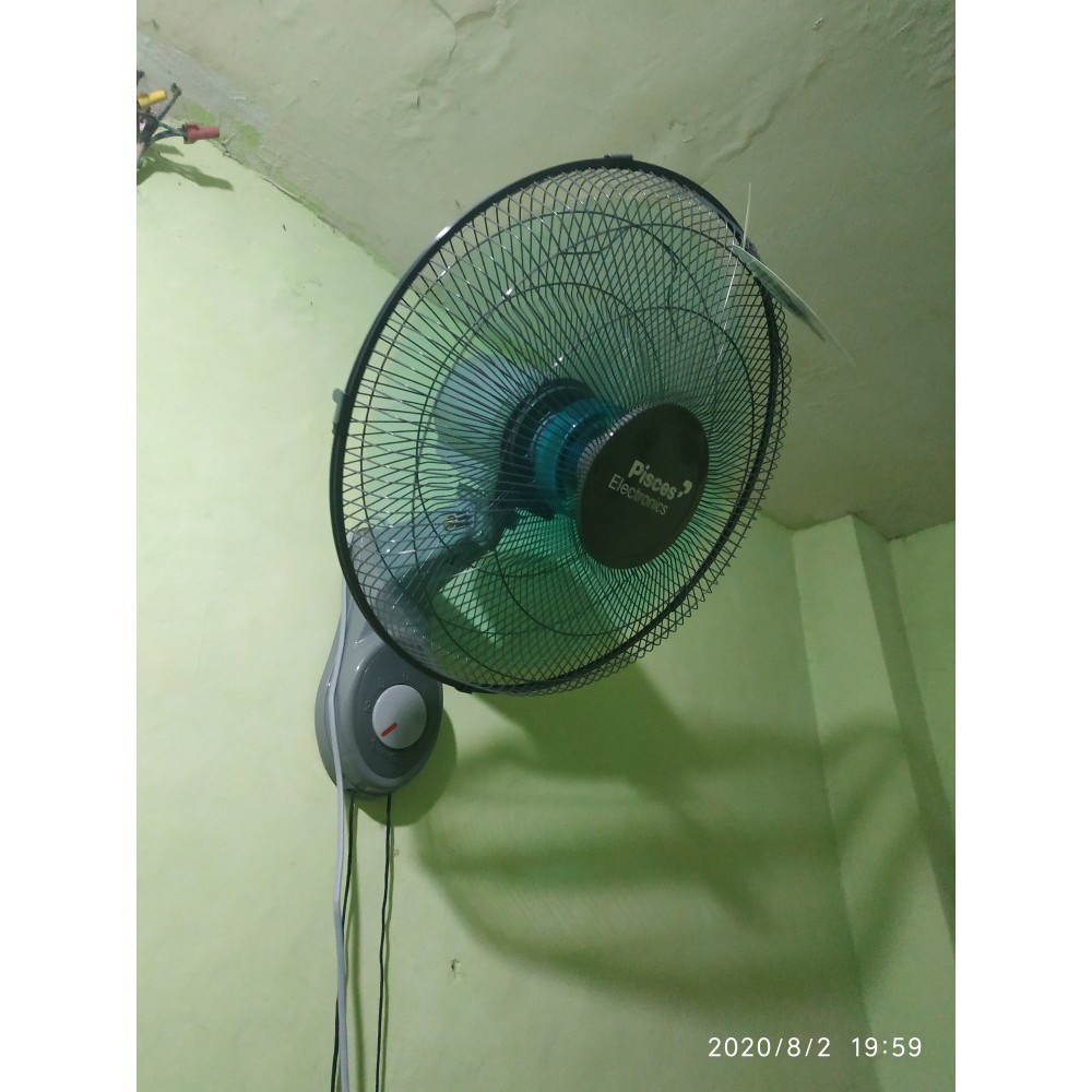 Kipas Angin Dinding Pisces BEARING 1611PRO Wall Fan 16 inch SNI dan 12inch .