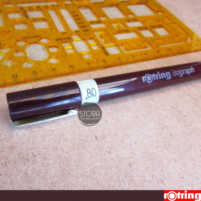 

(TERLARIS) ROTRING Rapido Isograph Original 0.8