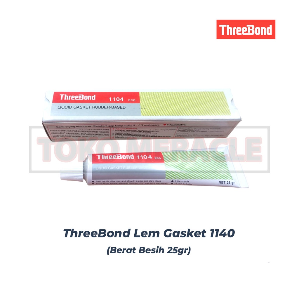 

Threebond Lem Gasket Packing Set Perpak Rubber