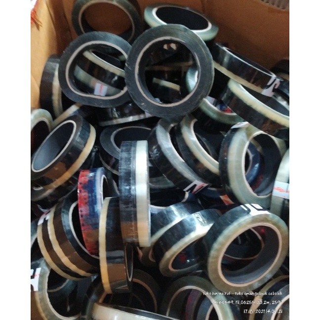 

Lakban Curah 1 Inch | 24 Mm | 2,4 Cm | Printing Bukan Polos