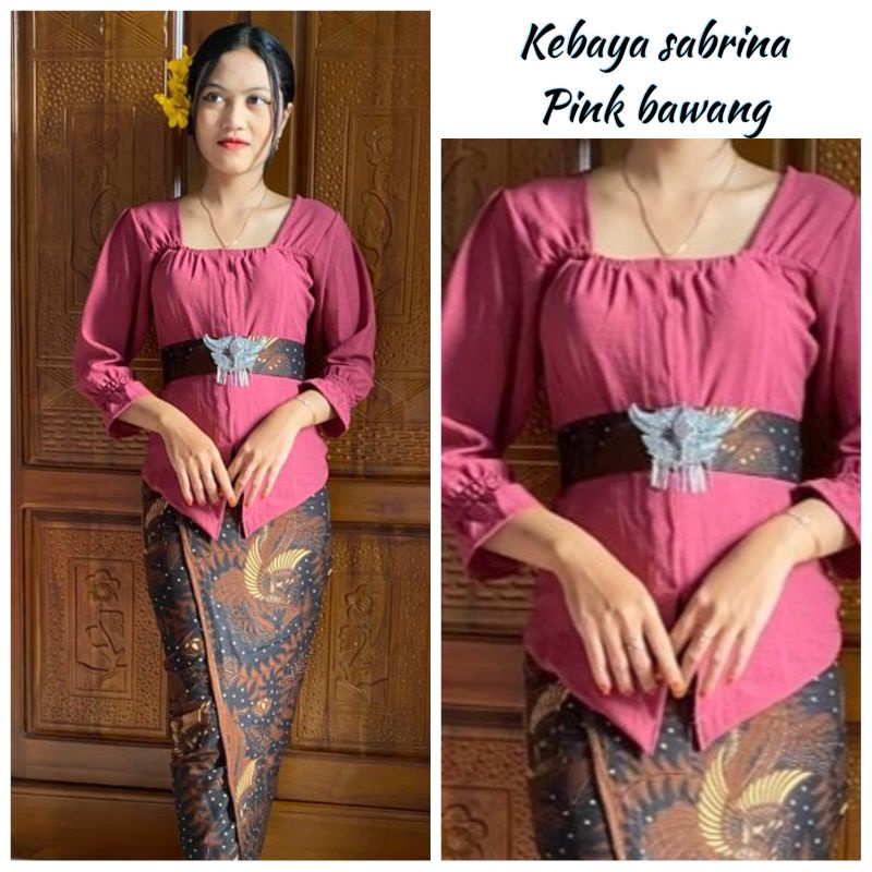 Jual Kebaya Airflowkebaya Sabrina Strait Shopee Indonesia