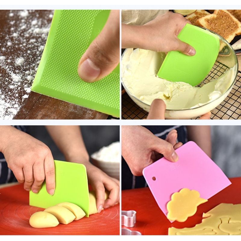 Zoe plastic dough cutter / alat potong adonan roti