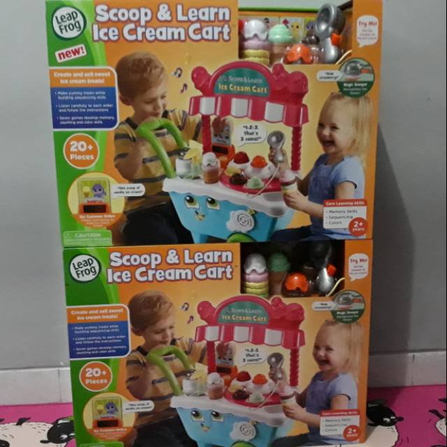 leapfrog scoop and learn ice cream truck