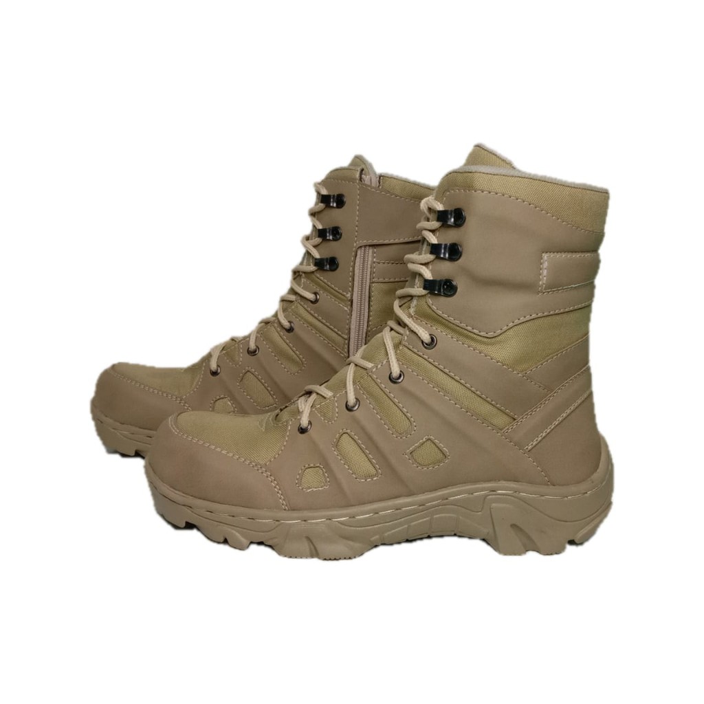 Sepatu Safety Boot Gurun 5AA Kerja Lapangan 9inc