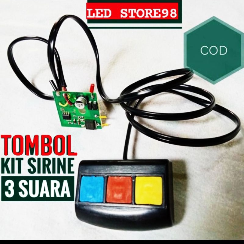 TOMBOL PLUS KIT 3 SUARA TANPA TOA