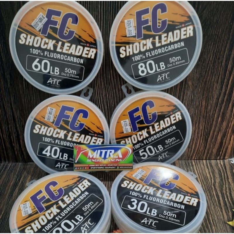 Leader fluorocarbon 100% made in japan 50lb