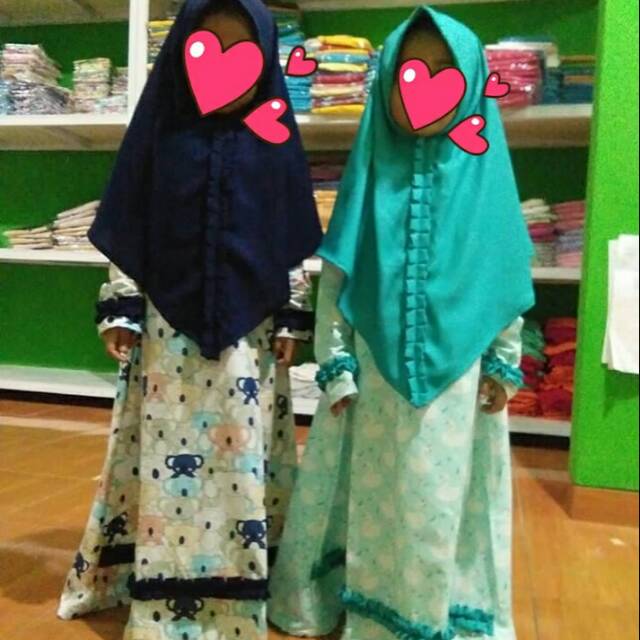 Gamis kids cantik ORI