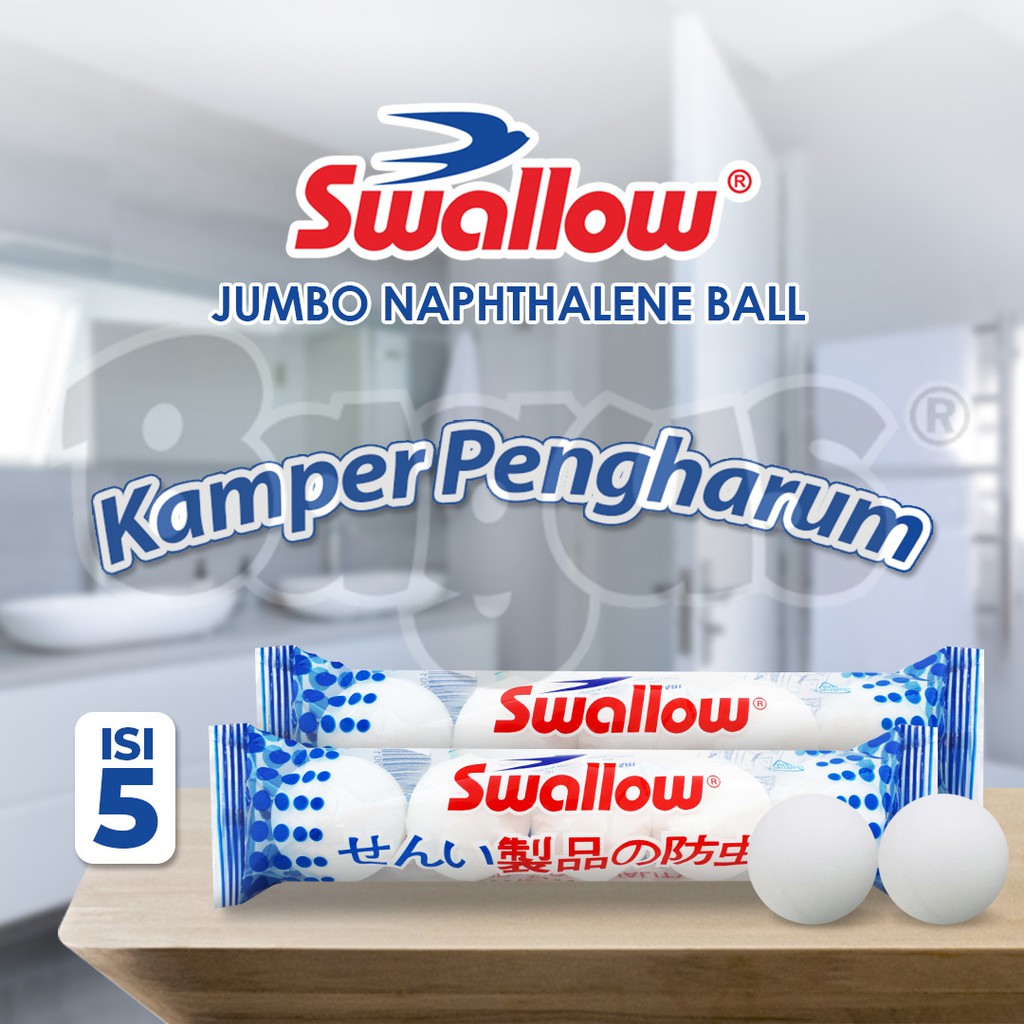 Swallow Jumbo Naphthalene Ball Bagus S-114