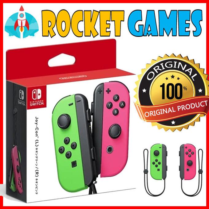 

READY COD Nintendo Switch Joycon Purple Neon Orange / Joy Con Purple Neon Orange NOTE: *Refund atau