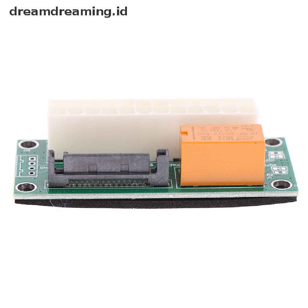 (Dreamdreaming.Id) Adapter Power Sync Dual Psu Atx 24pin Ke 4pin Sata