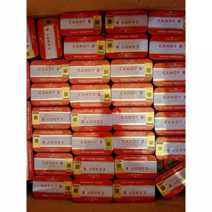 Hot Sale Herbal Permen Stamina Pria Candy B Complex Isi 12pcs Box Original Terbaru Shopee Indonesia