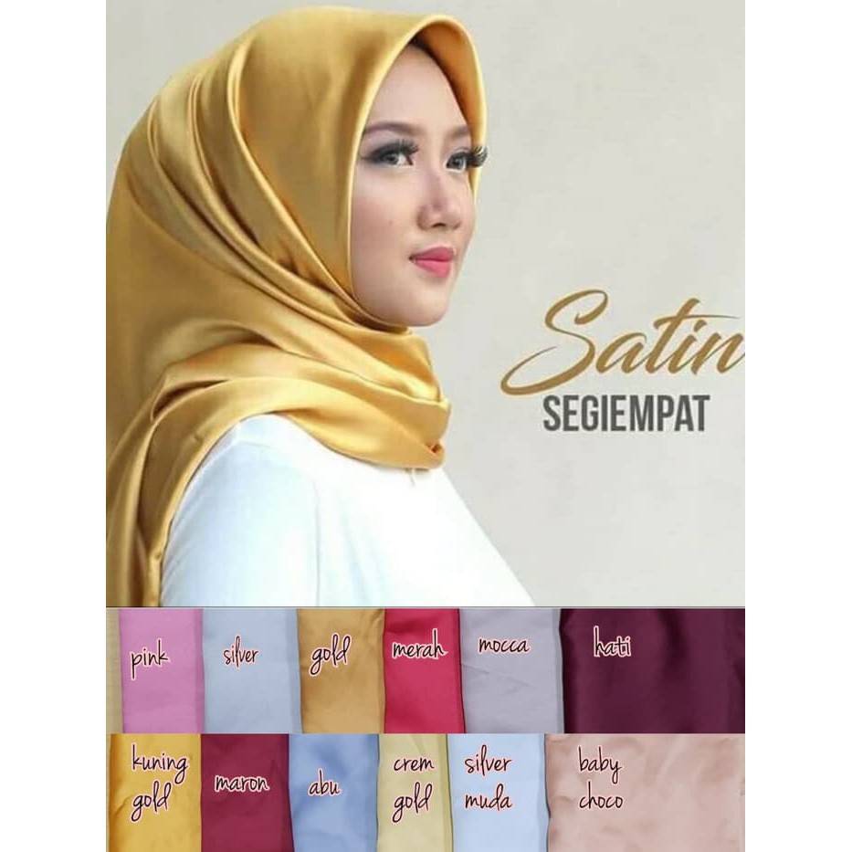 43 Warna Jilbab Kuning Gold 