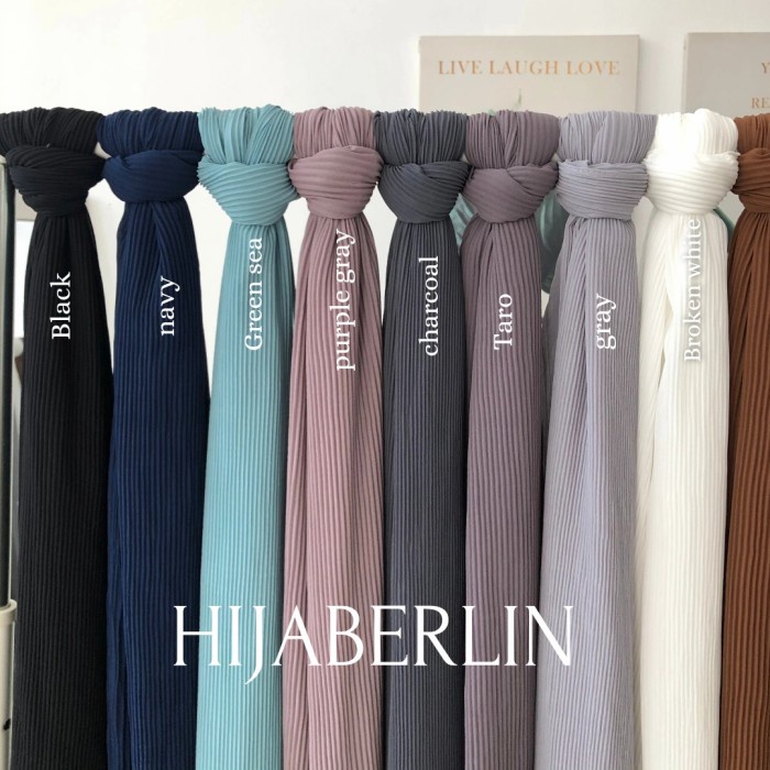 PASHMINA- EXCLUSIVE BOX PASHMINA PLISKET PREMIUM HAMPERS GIFT HIJAB -PASHMINA.