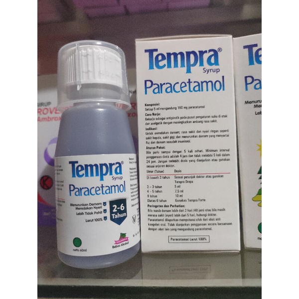 TEMPRA SYRUP 60 ML