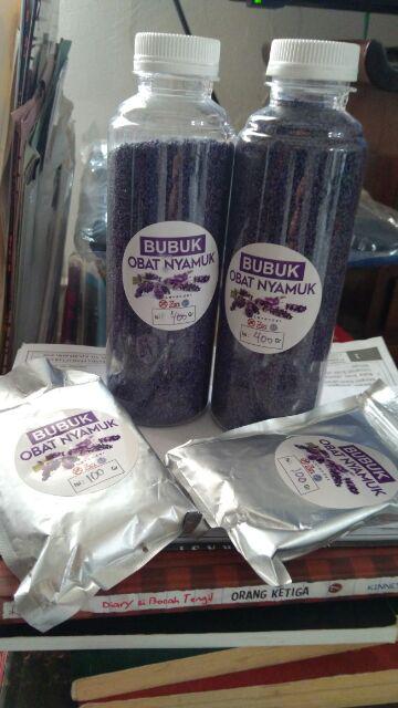 Isi Ulang Bubuk Lavender 500 Gr Obat Nyamuk Organik Lavender