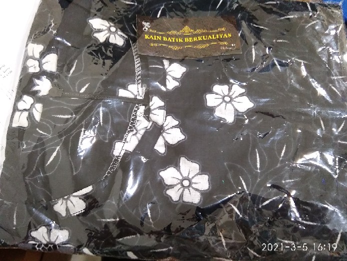 Couple Maura Ruffle Batik Couple Ndoro Jowi Dnt