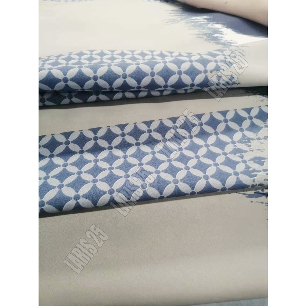 TERMURAH BAHAN KAIN MOTIF GANTARI TERLARIS KATUN MIKROTEX UTK SPREI GORDEN BEDCOVER BAJU PER 0,5M DAN 1M