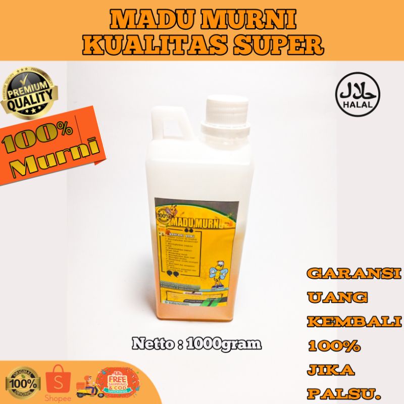 

Madu Murni / Madu Multifloura Super / Raw honey