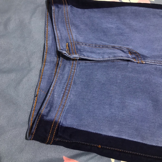 High Waist “Boyfriend” Jeans