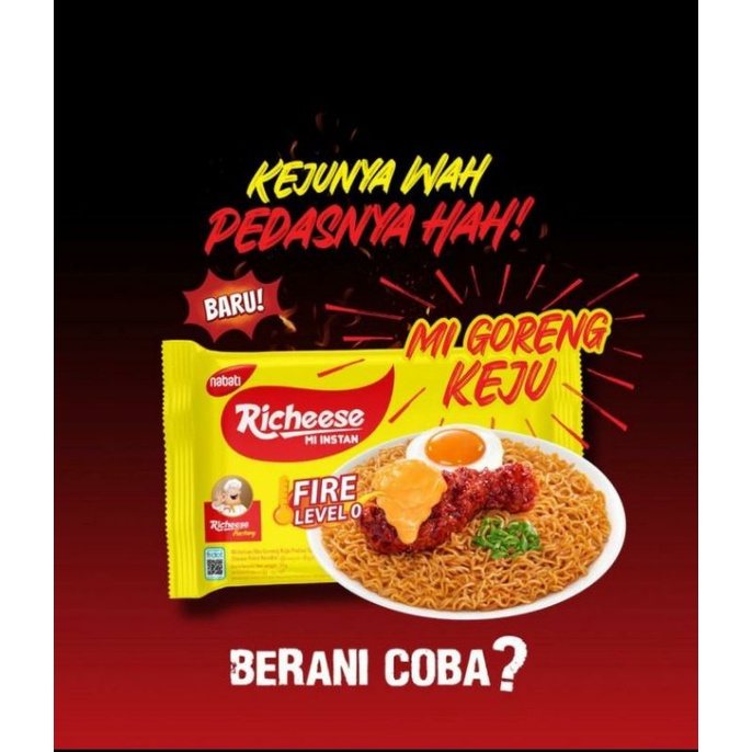 

Mie goreng keju richeese