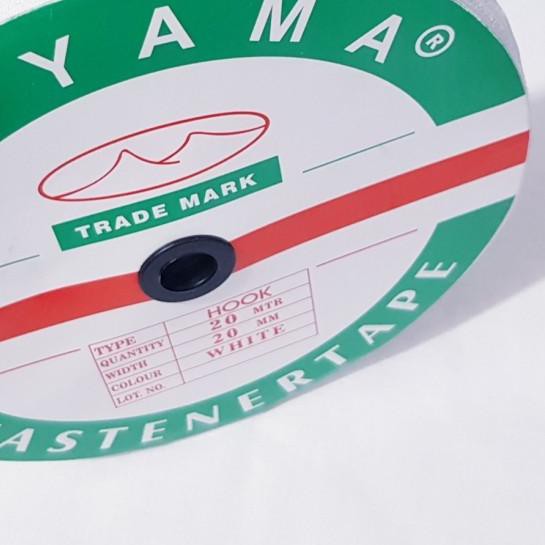 

➱ PEREKAT/ VELCRO / NYLON TAPE TOYAMA LEBAR 2CM ISI 20MTR JUAL PER SET - Putih ♀