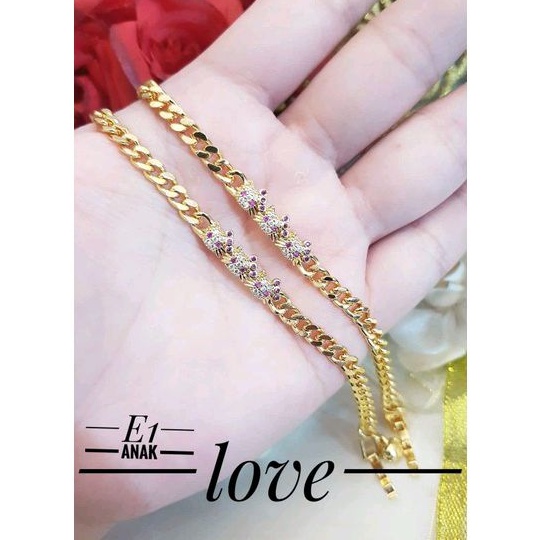 gelang xuping Rante anak Kitty 73959