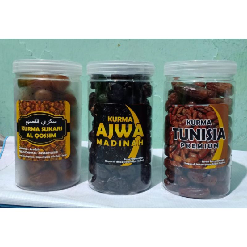 

KURMA AJWA, TUNISIA MADU TOPLES 600gr GIFT SERIES