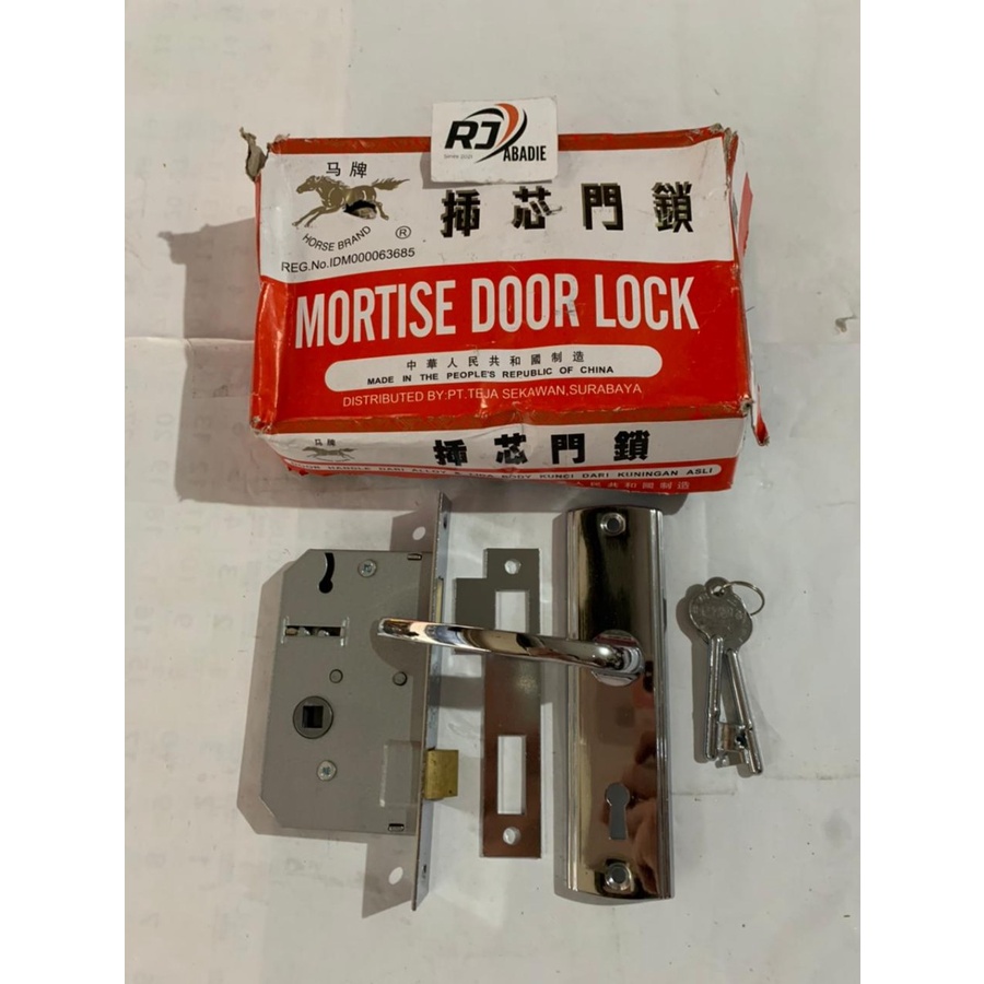 Handle Gagang Kunci Pintu Kuda Kecil 933