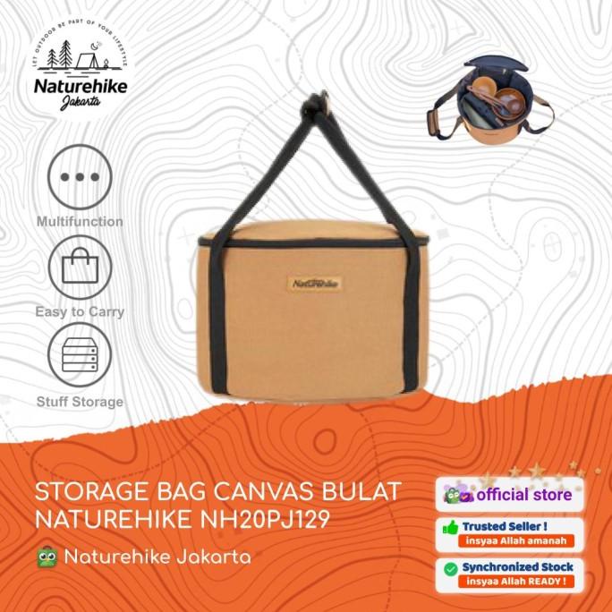 STORAGE BAG CANVAS BULAT NATUREHIKE NH20PJ129 TAS PERALATAN CAMPING