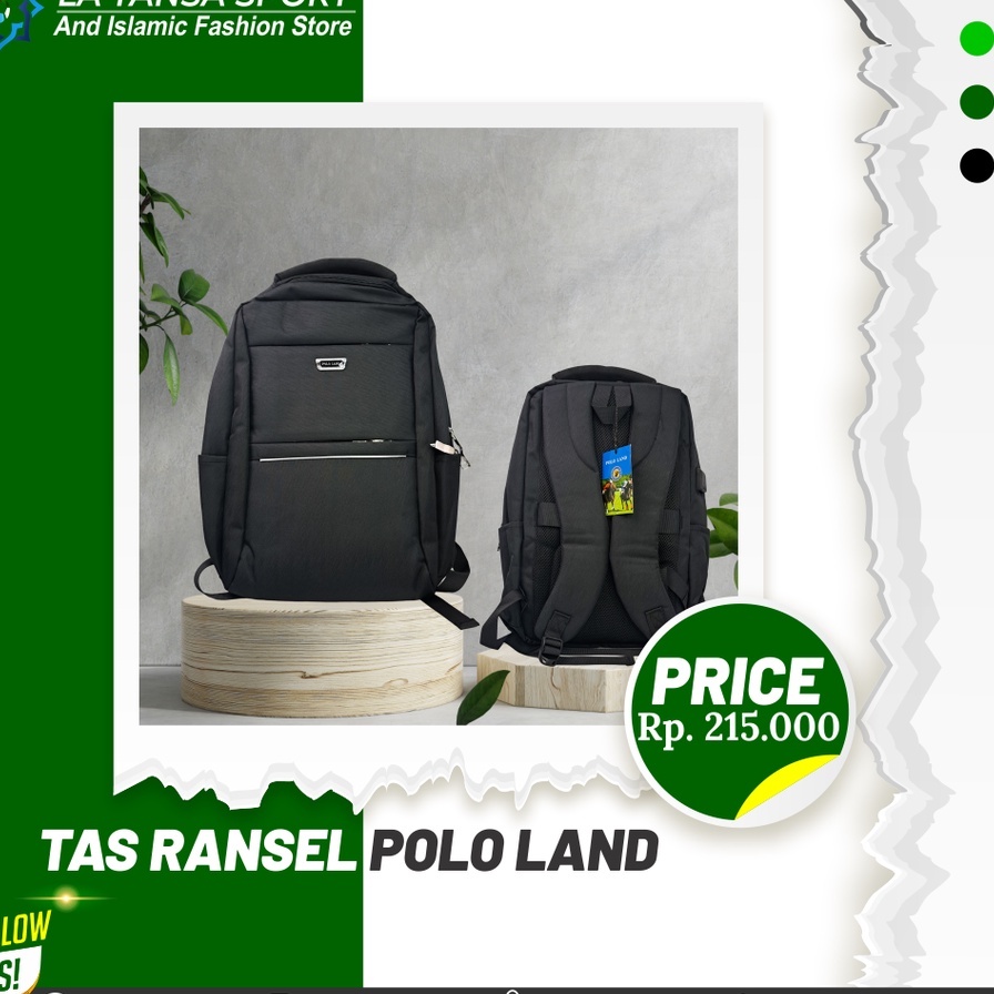 TAS RANSEL POLO LAND