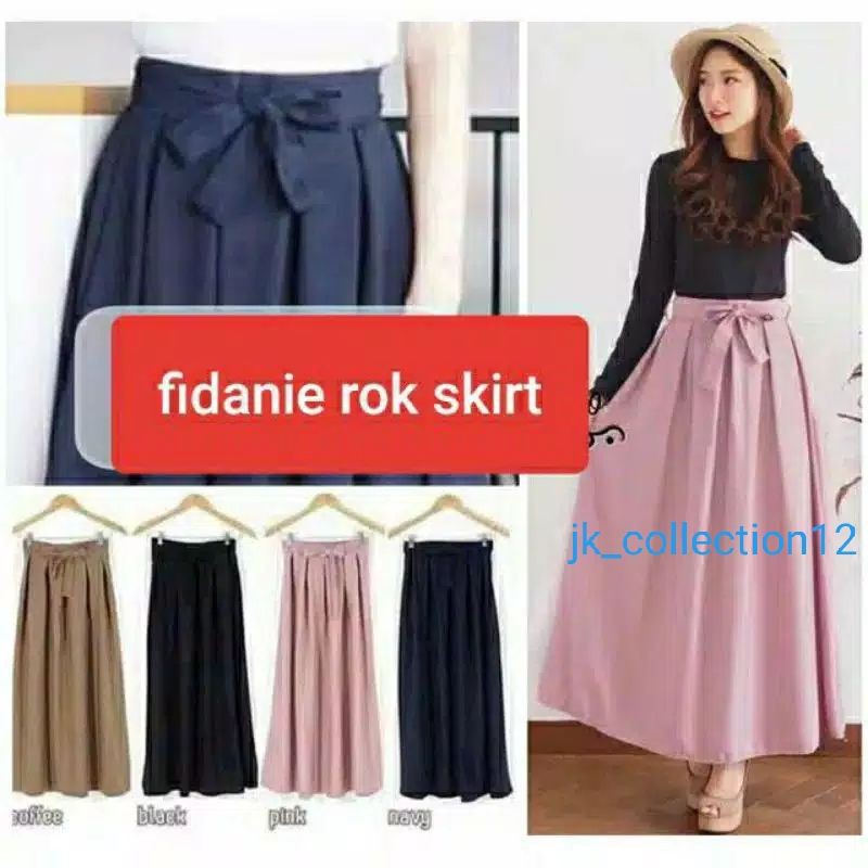 ROK CERUTI//ROK PANJANG MOSCREPE//ROK SKIRT PAYUNG PREMIUM