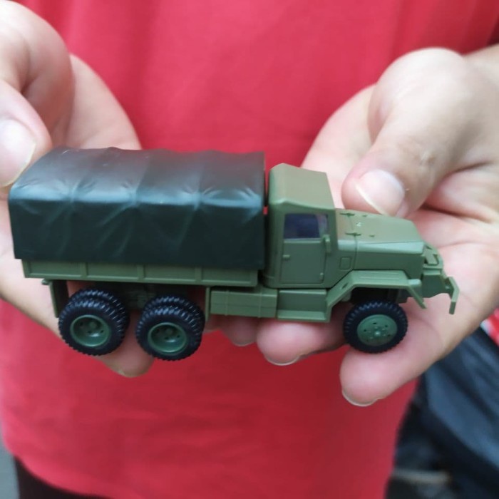 COD Miniatur Truck Militer Cargo Us M35 Army Skala 72 TERBATAS