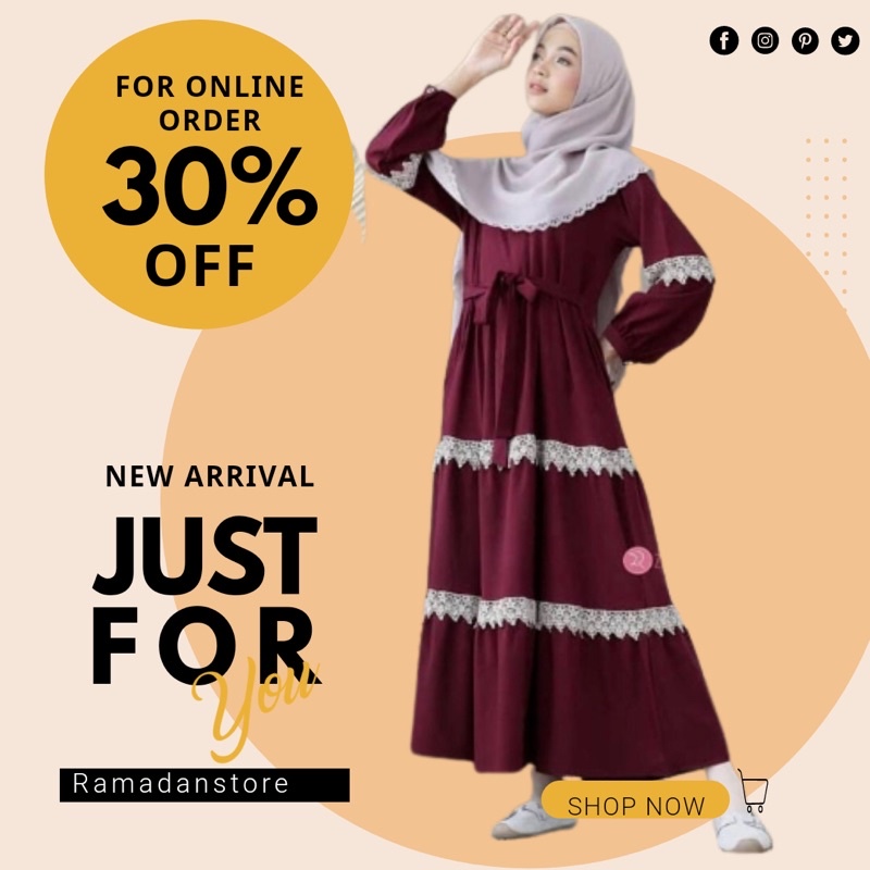 (( COD )) SAHNA DRESS | GAMIS TERBARU | GAMIS RENDA