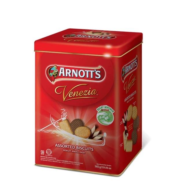 

Biskuit Vanezia Arnotts Kaleng Besar 565 gr