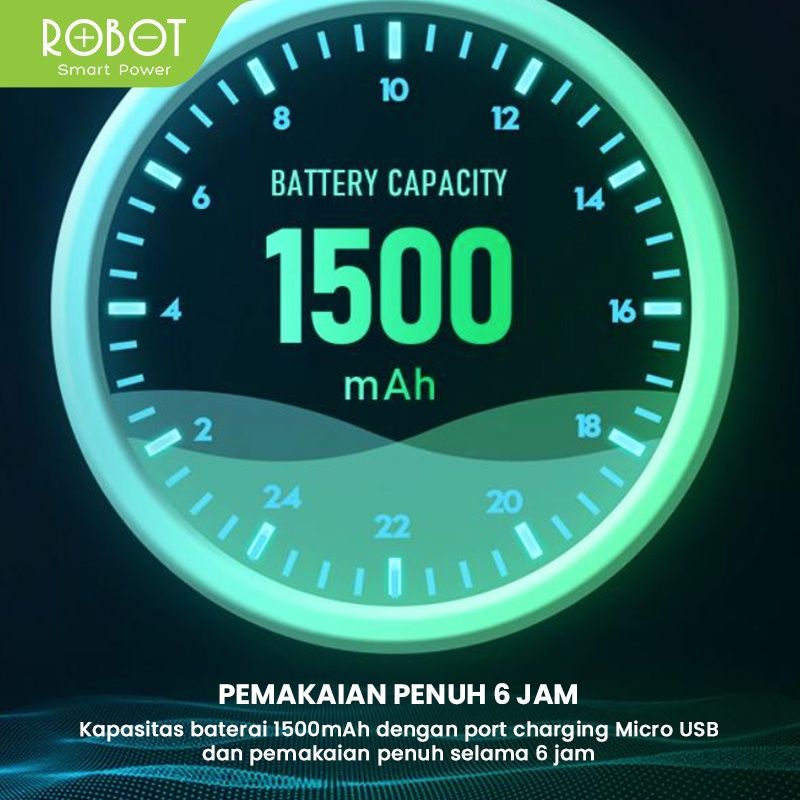 Speaker Bluetooth Robot RB560 Alarm Clock LED Indicator Bluetooth 5.0