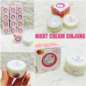 NEW POT CREAM GADING SIN JUNG NIGHT CREAM CREAM SJ NIGHT CREAM KRIM JERAWAT